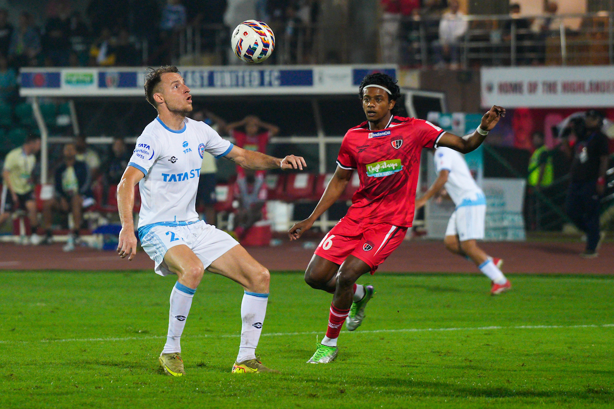 Andy Rodríguez’s brace against Jamshedpur earns NorthEast’s first win of ISL 2025-26