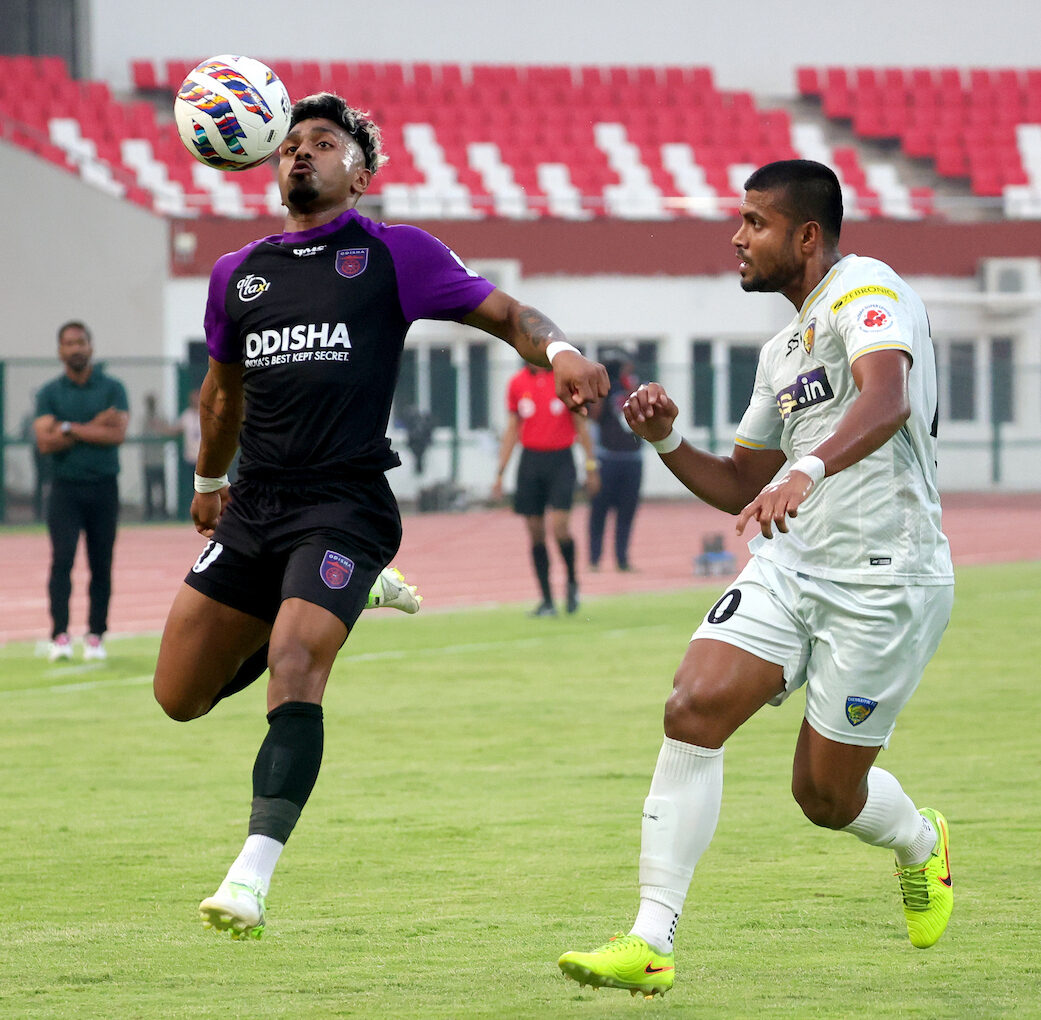 Odisha and Chennaiyin share points at the Kalinga Stadium