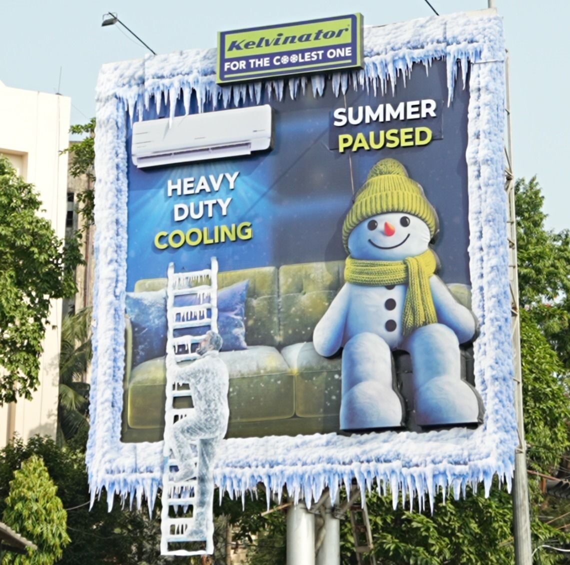 Kelvinator Turns up the Cool Factor this summer with its Disruptive ‘Summer Paused’ 3D OOH Innovation