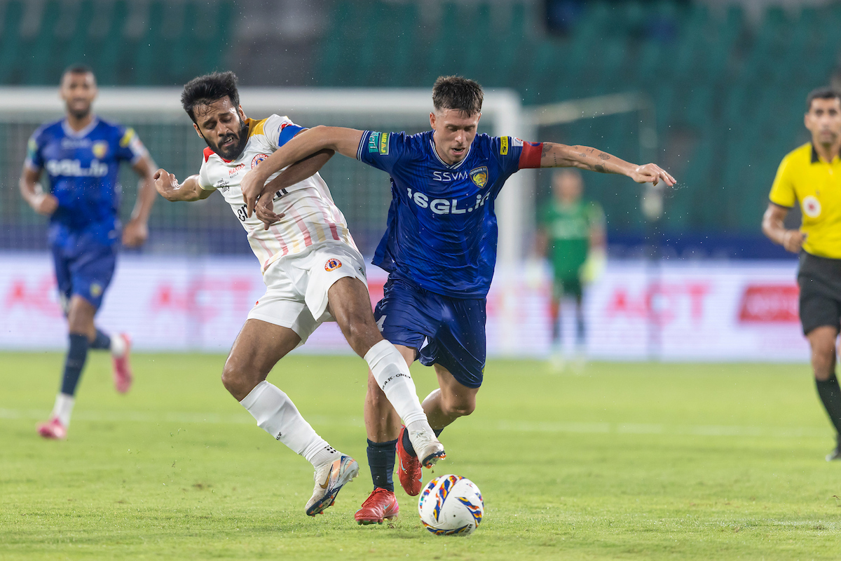 Late surge helps East Bengal overcome Chennaiyin’s challenge.
