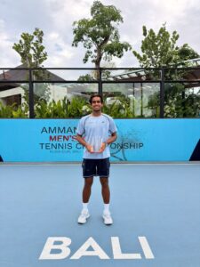 Karan Singh wins a singles title in the ITF M15 Bali.
