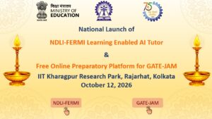National Launch of NDLI-FERMI Learning Enabled AI Tutor & Free Online Preparatory Platform for GATE-JAM