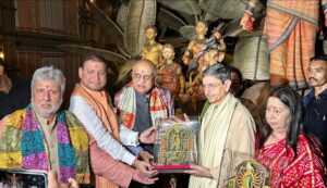 Governor Shri R N Ravi inaugurates Chaltabagan Lohapatty Durga Puja’s 84th edition, ‘Nishan — The Mark’